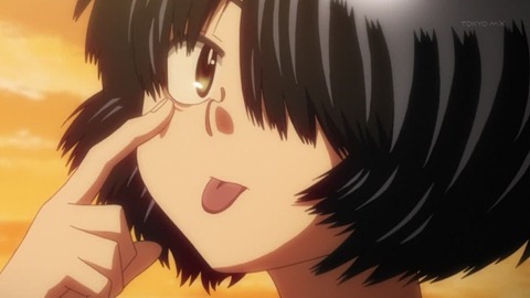 She can't contain the yuri [Mysterious Girlfriend X OVA] : r/animegifs